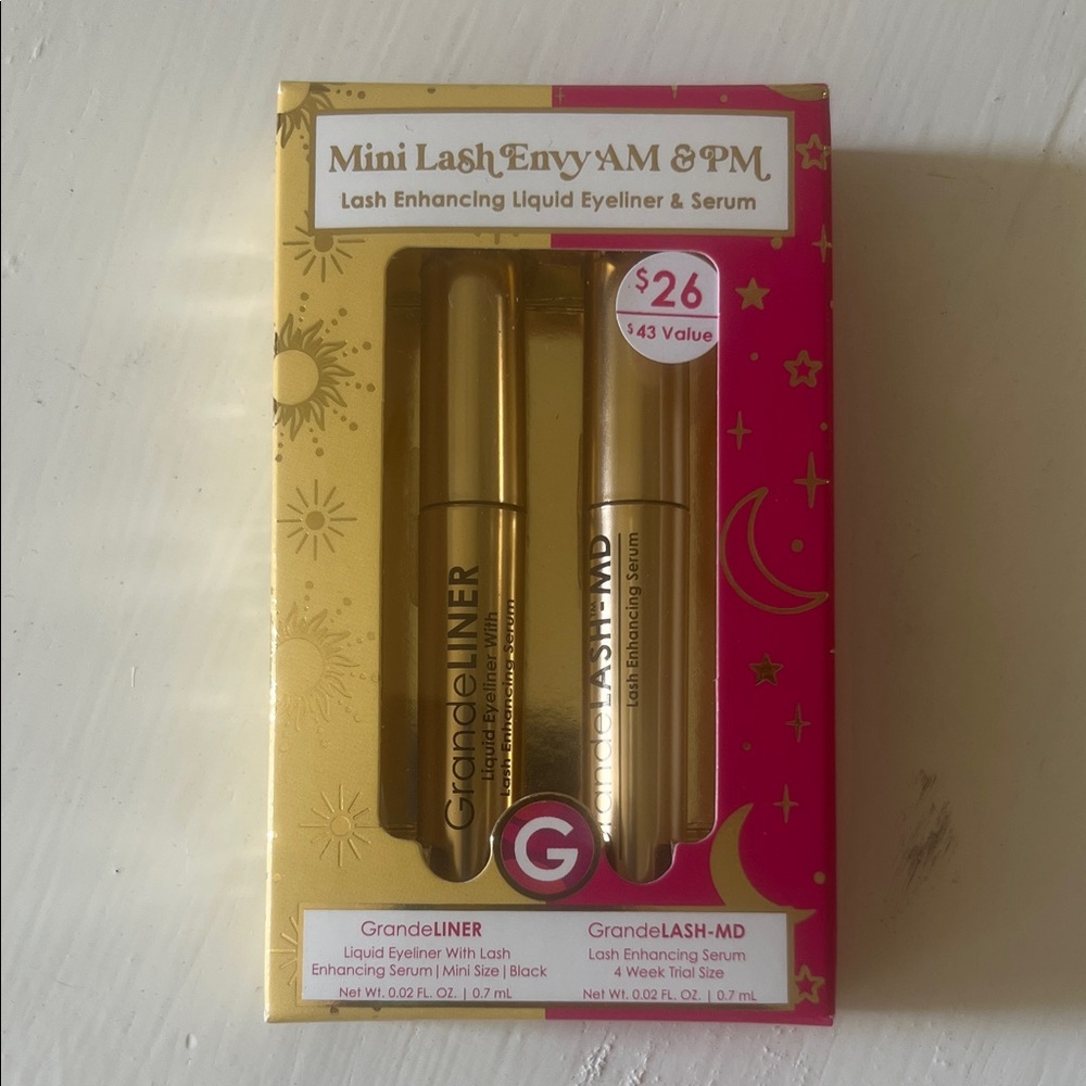 GrandeLASH AM & PM Eyeliner and Serum Set